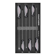 Kraftwerk Schraubendreher Schlitz Innensechskant 6-tlg 20x40 Einlage
