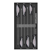 Kraftwerk Schraubendreher Schlitz PH Innensechskant 6-tlg. 20x40 Einlage