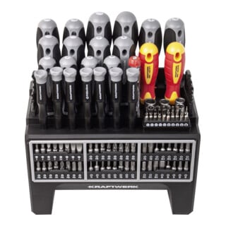 Kraftwerk Schraubendreher und Bit Set,114-tlg.