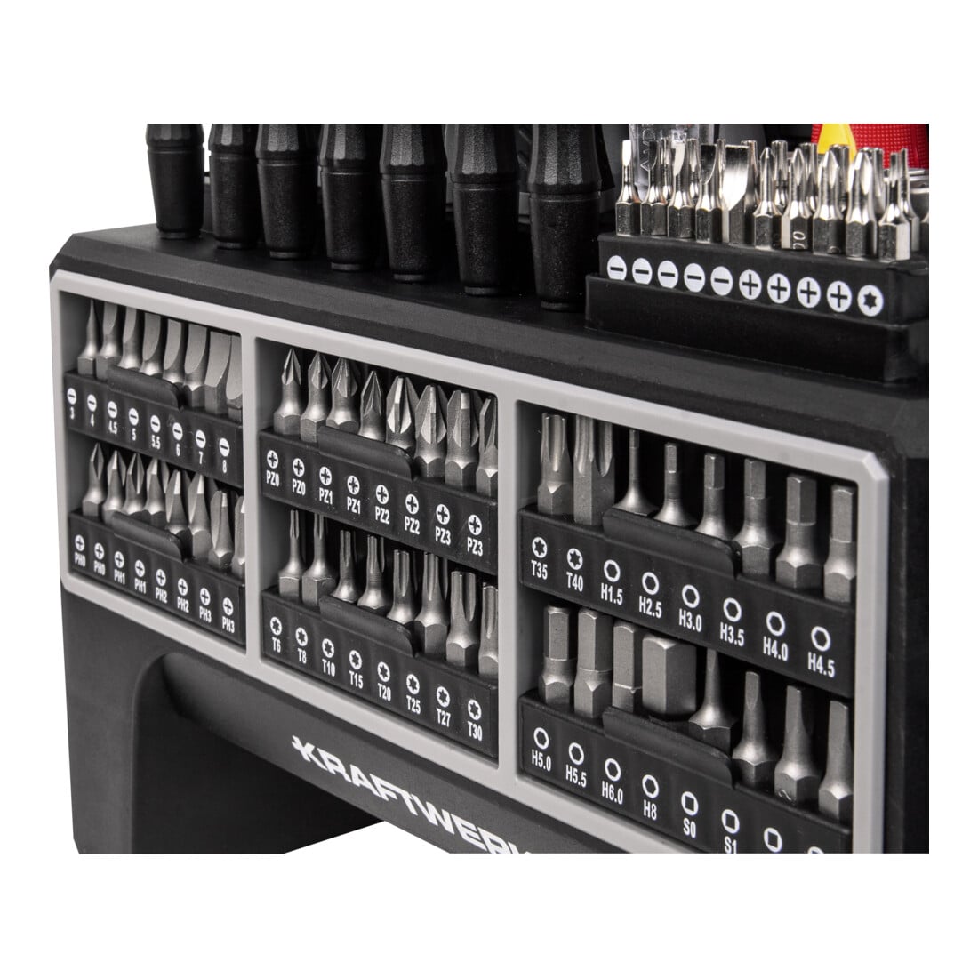 Kraftwerk Schraubendreher und Bit Set,114-tlg.