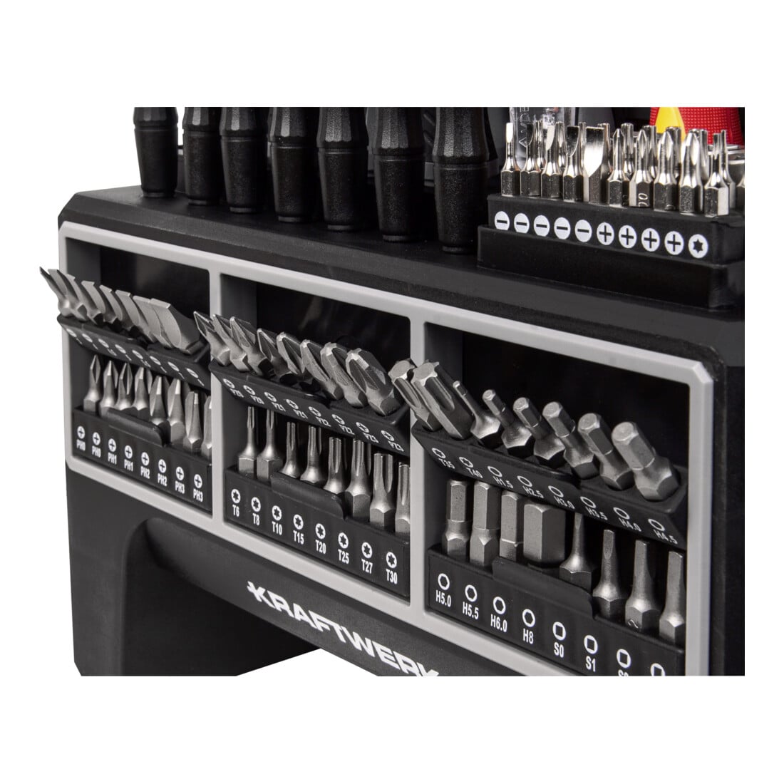 Kraftwerk Schraubendreher und Bit Set,114-tlg.