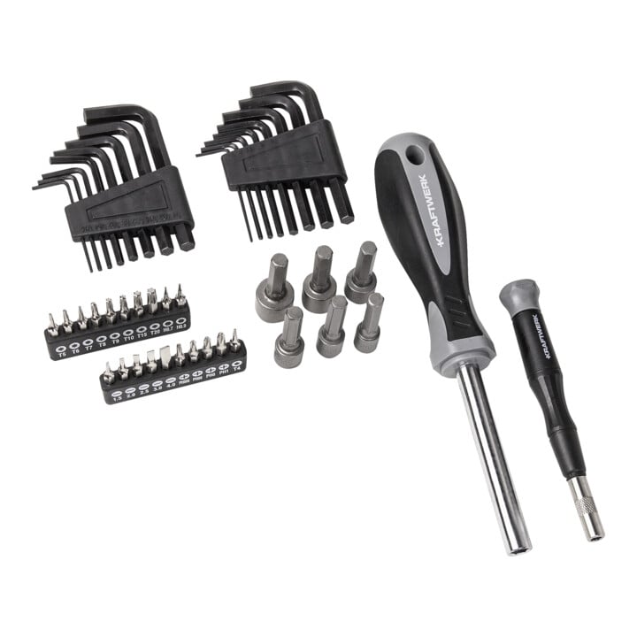 Kraftwerk Schraubendreher und Bit Set,114-tlg.
