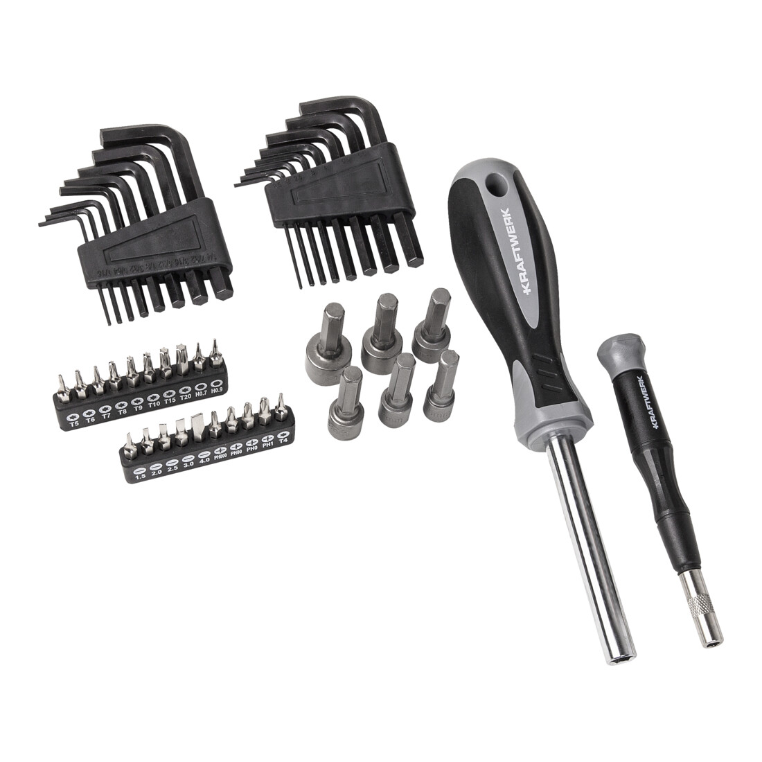 Kraftwerk Schraubendreher und Bit Set,114-tlg.