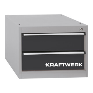 Kraftwerk Schubladenbox 380x535x600 mm, 2 Schubladen