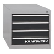 Kraftwerk Schubladenbox 470x535x600 mm, 4 Schubladen-1