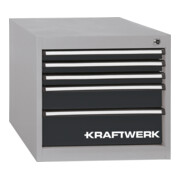 Kraftwerk Schubladenbox 470x535x600 mm, 5 Schubladen