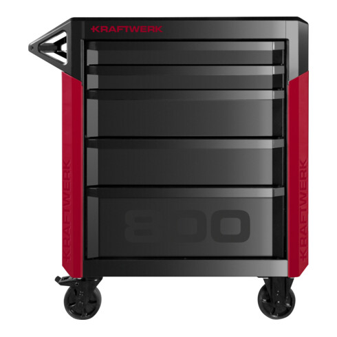 Kraftwerk Servantes d'atelier PRO LINE PT800 5 tiroirs