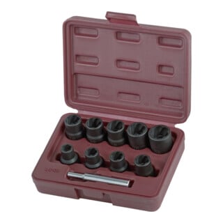 Kraftwerk Set di bussole per svitatura 10-19mm, 10pz.