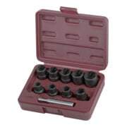 Kraftwerk Set di bussole per svitatura 10-19mm, 10pz.