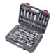 Kraftwerk Set di chiavi a bussola, Basic, 1/4"+1/2", 105pz.-1