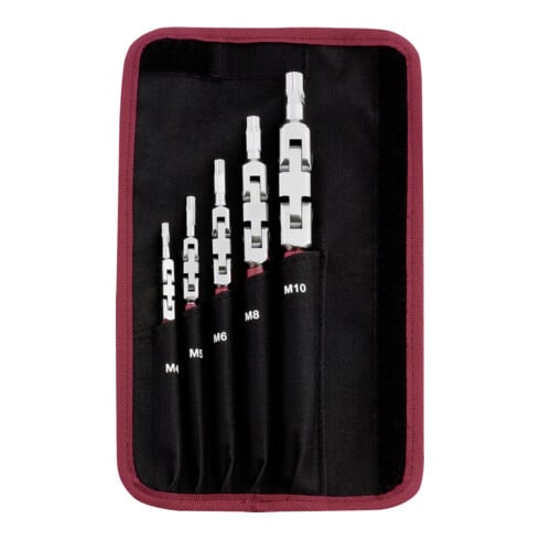 Kraftwerk Set di chiavi a doppio snodo XZN, 5pz.