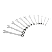 Kraftwerk Set di chiavi combinate a cricchetto 8-19 mm 12 pezzi