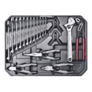 Kraftwerk Set di raschietti in plastica, 4pz.-5