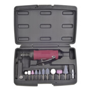 Kraftwerk Set smerigliatrice ad aria compressa, 15pz.-1