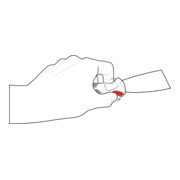 Kraftwerk Spatule de raclage/ frappe 75 mm-4