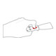 Kraftwerk Spatule de raclage/ frappe 75 mm-5