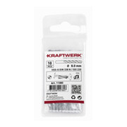 Kraftwerk Spiralbohrer HSS-G DIN 338 Typ N 8.0 mm-3