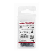 Kraftwerk Spiralbohrer HSS-R DIN 338 Typ N 1.0 mm-3