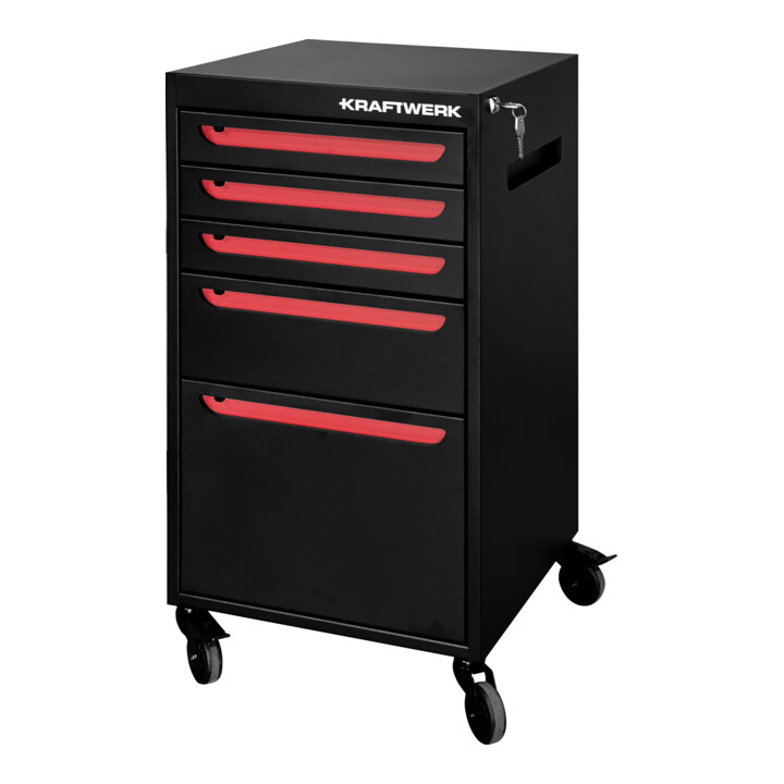 Kraftwerk ST470 Chariot multifonction Compact, 5 tiroirs, 25 pcs