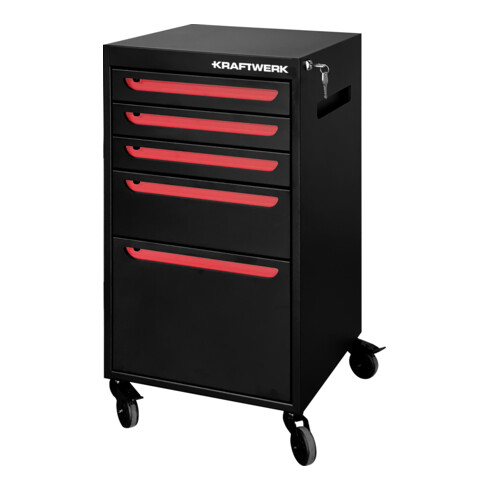 Kraftwerk ST470 Chariot multifonction Compact, 5 tiroirs, 25 pcs