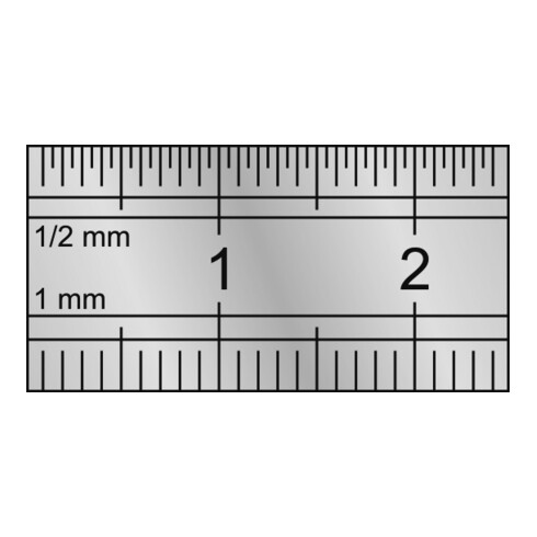Kraftwerk Stahl-Massstab 300 mm