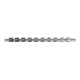 Kraftwerk Stecknuss-Schiene 250mm m. 10 Clips 1/2"-1