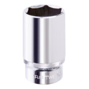 Kraftwerk Steckschlüssel, 6 pt., 78 mm, 1/2", 36 mm