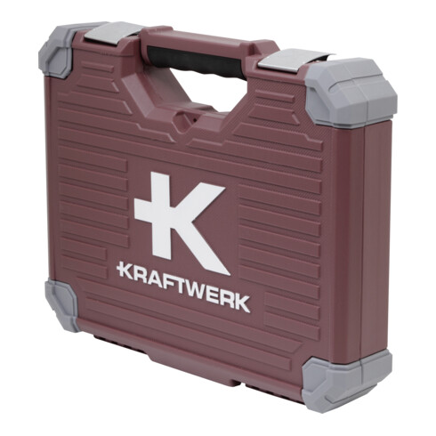 Kraftwerk Steckschlüssel-Satz, 1/4", 44-tlg.