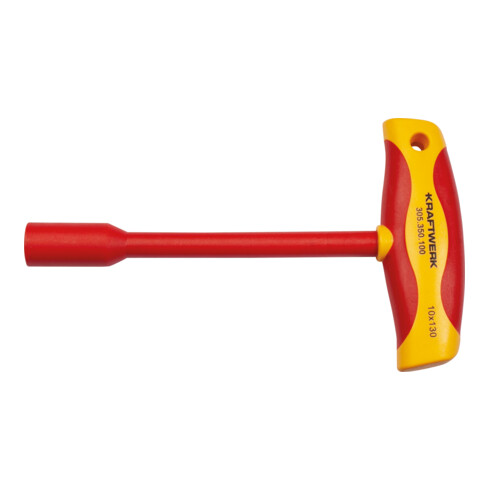 Kraftwerk Steckschlüssel T-Griff Schraubendreher 10mm VDE