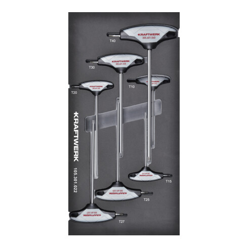 Kraftwerk T-Griff TX 7-pièces 20x40 insert