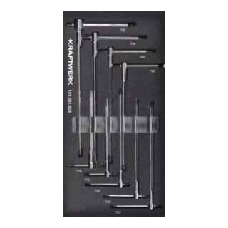 Kraftwerk T-Griff TX 9-pcs. 20x40 insert