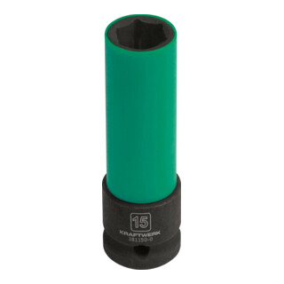 Kraftwerk Tiefe Schlagnuss 1/2 15mm m. Plastikring