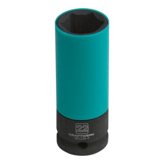 Kraftwerk Tiefe Schlagnuss 1/2" 22mm m. Plastikring