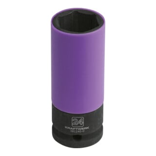 Kraftwerk Tiefe Schlagnuss 1/2 24mm m. Plastikring
