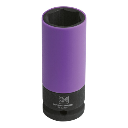 Kraftwerk Tiefe Schlagnuss 1/2 24mm m. Plastikring