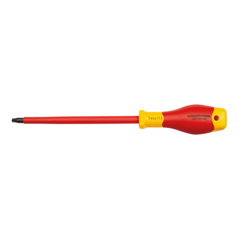 Kraftwerk Tournevis électricien pour vis TX avec trou T40