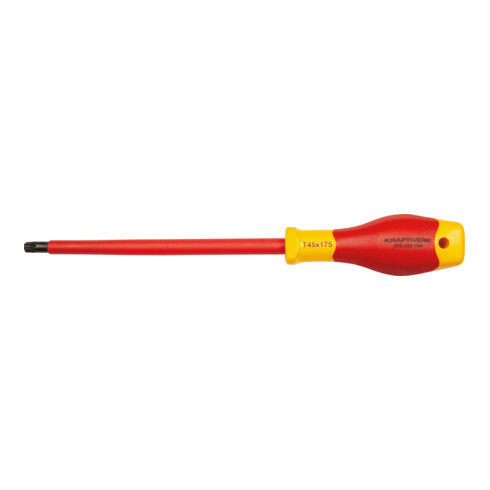 Kraftwerk Tournevis électricien pour vis TX avec trou T45