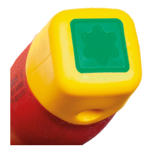 Kraftwerk Tournevis électricien pour vis TX avec trou T45
