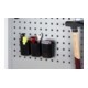 Kraftwerk universele bak voor geperforeerde wand, 90x75x50 mm, 5dlg.-3