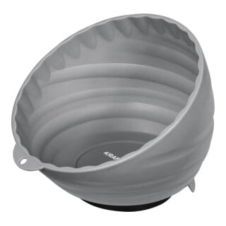 Kraftwerk Vaschetta con magnete in plastica, grigio
