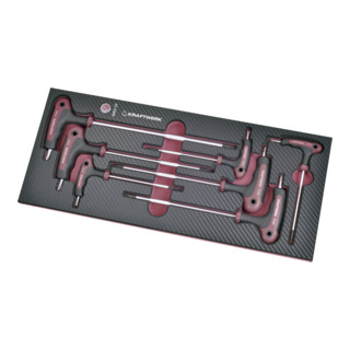 Kraftwerk Vaschetta per cacciavite TX-T EVA3, 7pz.