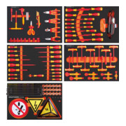 Kraftwerk VDE Chariot d'atelier BT700, 116 pièces-4