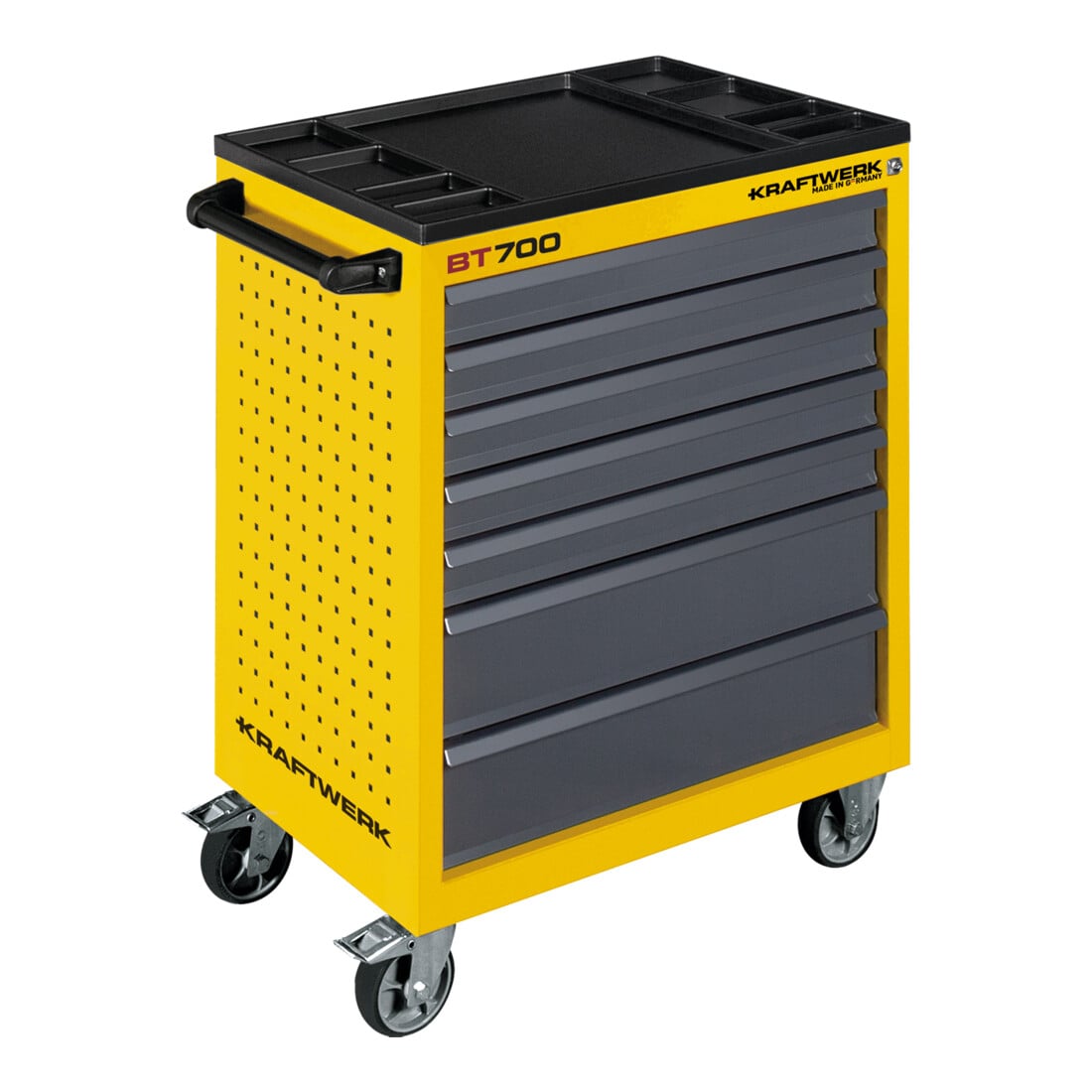 Kraftwerk VDE Chariot d'atelier BT700, 124 pièces, y compris barrière