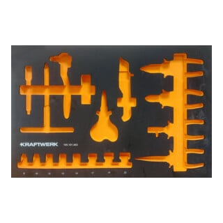 Kraftwerk VDE Coques vides, vides, 600x400x40mm pour 105.110.003