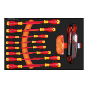 Kraftwerk VDE insert avec tournevis fente/PH/PZ 16 pièces