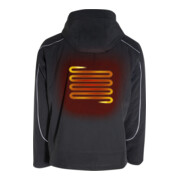 Kraftwerk Veste chauffante à batterie 12 V Li-Poly M-4