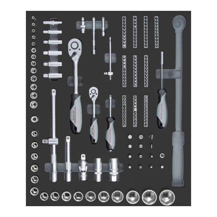 Kraftwerk Werkbank 1048 × 605 × 1550 mm, 166-tlg.