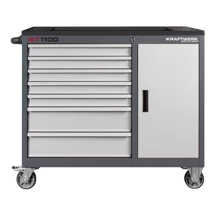 Kraftwerk Werkstattwagen BT1100 60/40 7 Schubladen + 1 Schrank