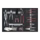 Kraftwerk Werkzeug-Satz, EVA 60/40, 1/4"+ 3/8"+ 1/2", 150-tlg.-2