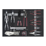 Kraftwerk Werkzeug-Satz, EVA 60/40, 1/4"+ 3/8"+ 1/2", 150-tlg.-2